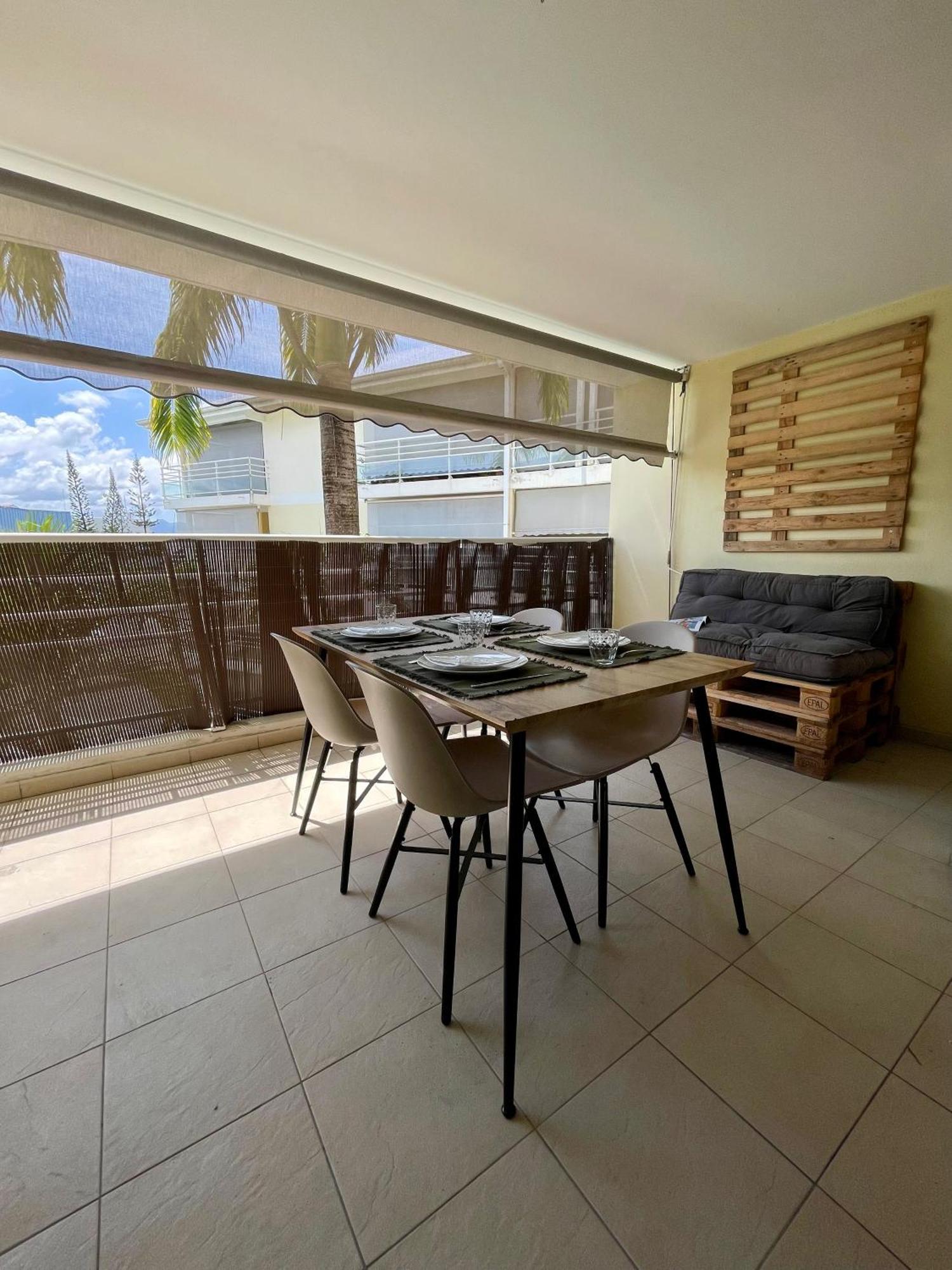 Appartement Cosy En Ville Baie-Mahault Exteriör bild